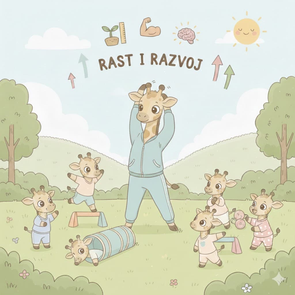 Fizička aktivnost ključna za rast dece Fizička aktivnost ključna za rast dece